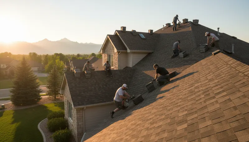 Installing shingles